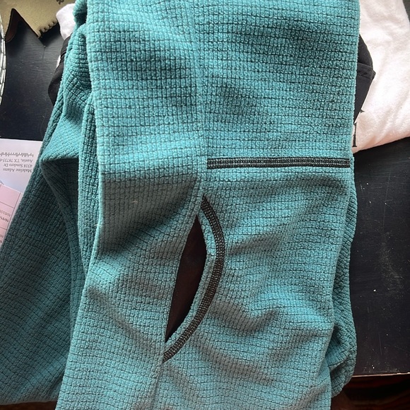 Blue Melanzana micro grid hoodie - Picture 2 of 5